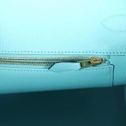 Hermès Hermes Birkin 35 Bleu Atoll Togo Gold Hardware -Online Bag Store H B 240108 4 10