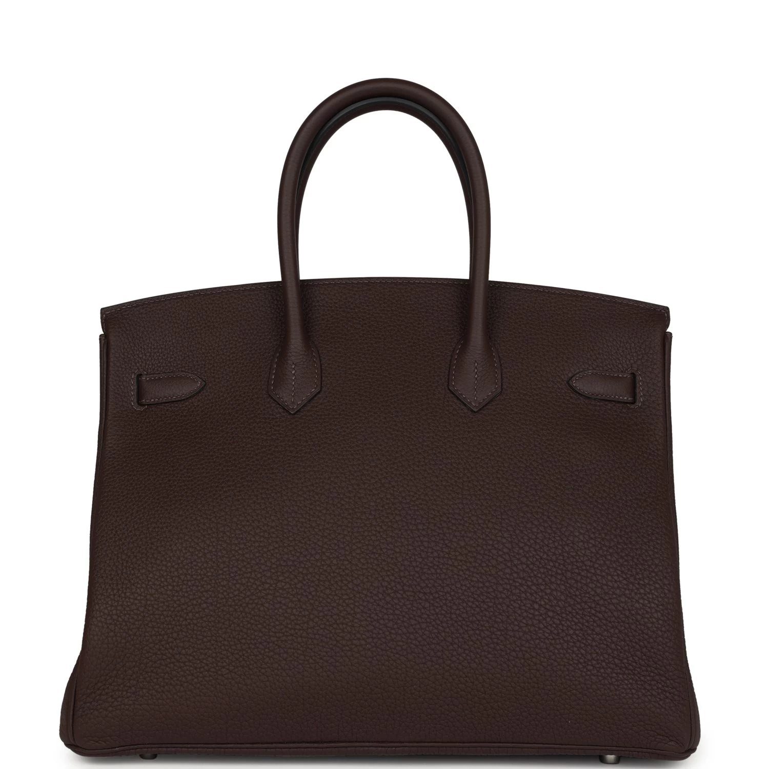 Hermès Hermes Birkin 35 Chocolate Togo Palladium Hardware 6 Hermès Hermes Birkin 35 Chocolate Togo Palladium Hardware - Image 4