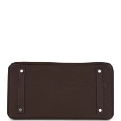 Hermès Hermes Birkin 35 Chocolate Togo Palladium Hardware 16 Hermès Hermes Birkin 35 Chocolate Togo Palladium Hardware -Online Bag Store H B 240125 1 CL 06