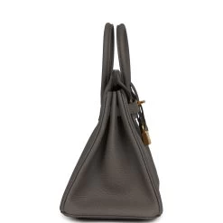 Hermès Hermes Birkin 25 Etain Togo Gold Hardware -Online Bag Store H B 240129 4 04 9aef6177 31bc 4ff7 90f7 cfdb901e5ef1