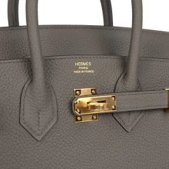 Hermès Hermes Birkin 25 Etain Togo Gold Hardware -Online Bag Store H B 240129 4 08 da5592ee 7001 4930 bcaa 95072282b1e2