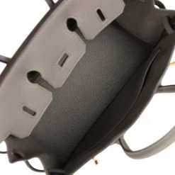 Hermès Hermes Birkin 25 Etain Togo Gold Hardware -Online Bag Store H B 240129 4 09 c52a02c7 d549 41bd a0f3 f02c44854269