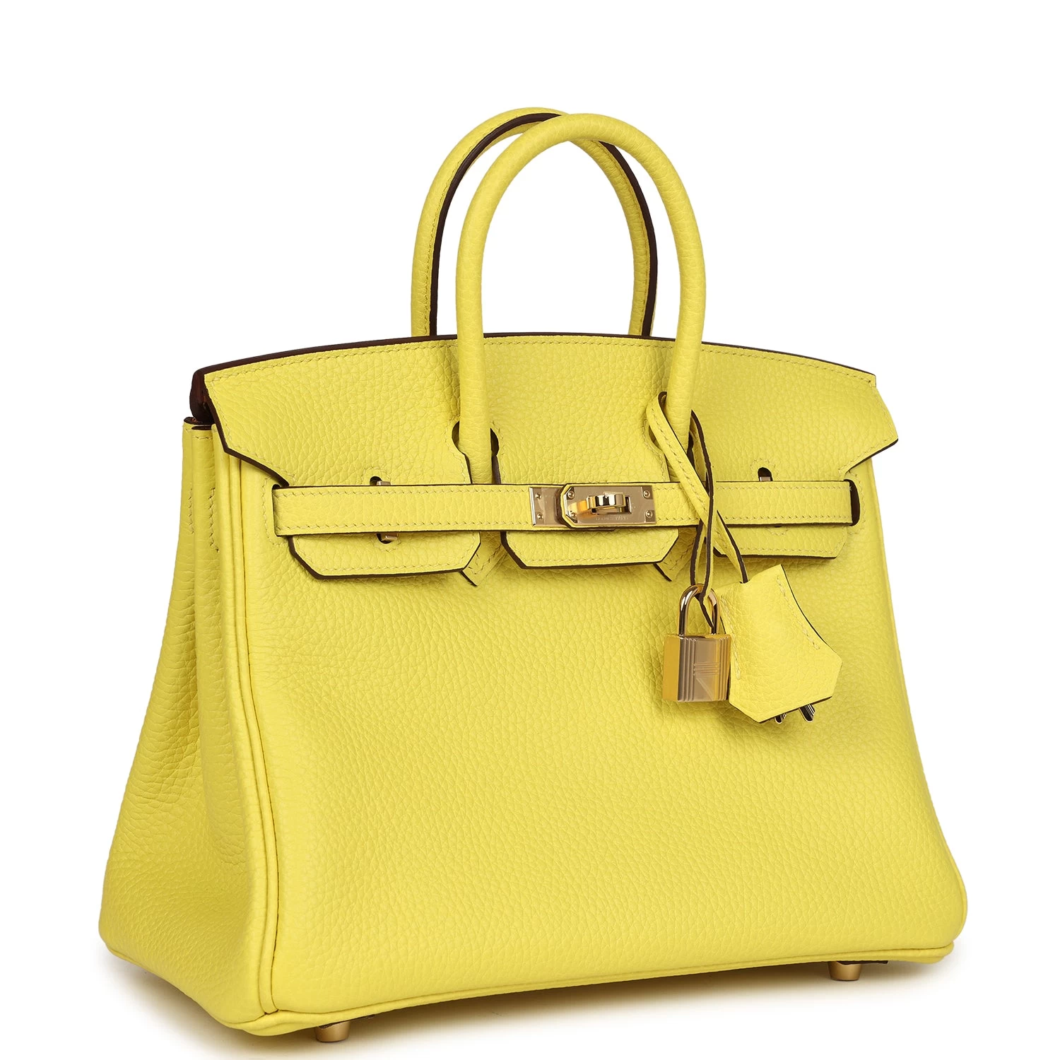Hermès Hermes Special Order (HSS) Birkin 25 Limoncello Verso Togo Rose Gold Hardware 4 Hermès Hermes Special Order (HSS) Birkin 25 Limoncello Verso Togo Rose Gold Hardware - Image 2