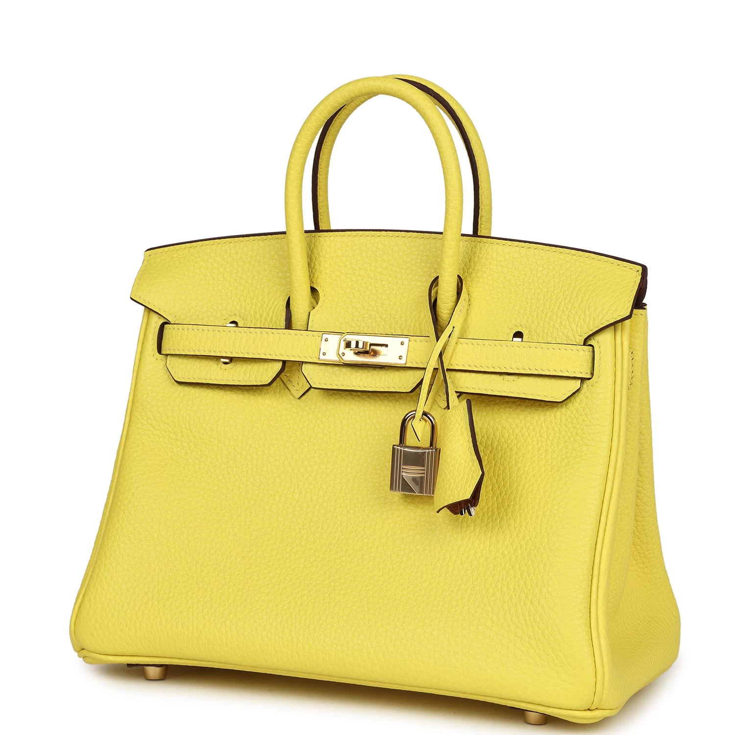 Hermès Hermes Special Order (HSS) Birkin 25 Limoncello Verso Togo Rose Gold Hardware 7 Hermès Hermes Special Order (HSS) Birkin 25 Limoncello Verso Togo Rose Gold Hardware - Image 5