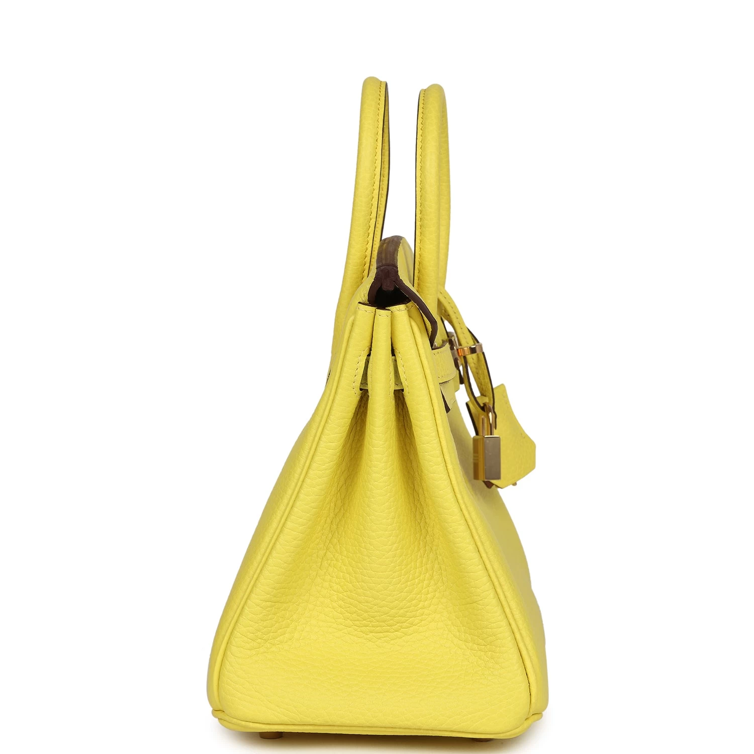 Hermès Hermes Special Order (HSS) Birkin 25 Limoncello Verso Togo Rose Gold Hardware 5 Hermès Hermes Special Order (HSS) Birkin 25 Limoncello Verso Togo Rose Gold Hardware - Image 3