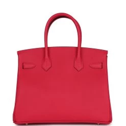 Hermès Hermes Special Order (HSS) Birkin 30 Rose Extreme Verso Epsom Brushed Gold Hardware -Online Bag Store H B 240205 2 05
