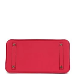 Hermès Hermes Special Order (HSS) Birkin 30 Rose Extreme Verso Epsom Brushed Gold Hardware -Online Bag Store H B 240205 2 06