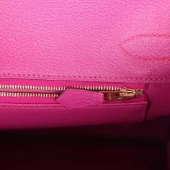 Hermès Hermes Special Order (HSS) Birkin 30 Rose Extreme Verso Epsom Brushed Gold Hardware -Online Bag Store H B 240205 2 10