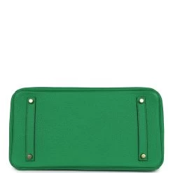 Hermès Pre-owned Hermes Birkin 35 Bambou Togo Gold Hardware -Online Bag Store H B 240208 1 06