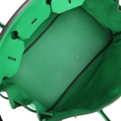 Hermès Pre-owned Hermes Birkin 35 Bambou Togo Gold Hardware -Online Bag Store H B 240208 1 09