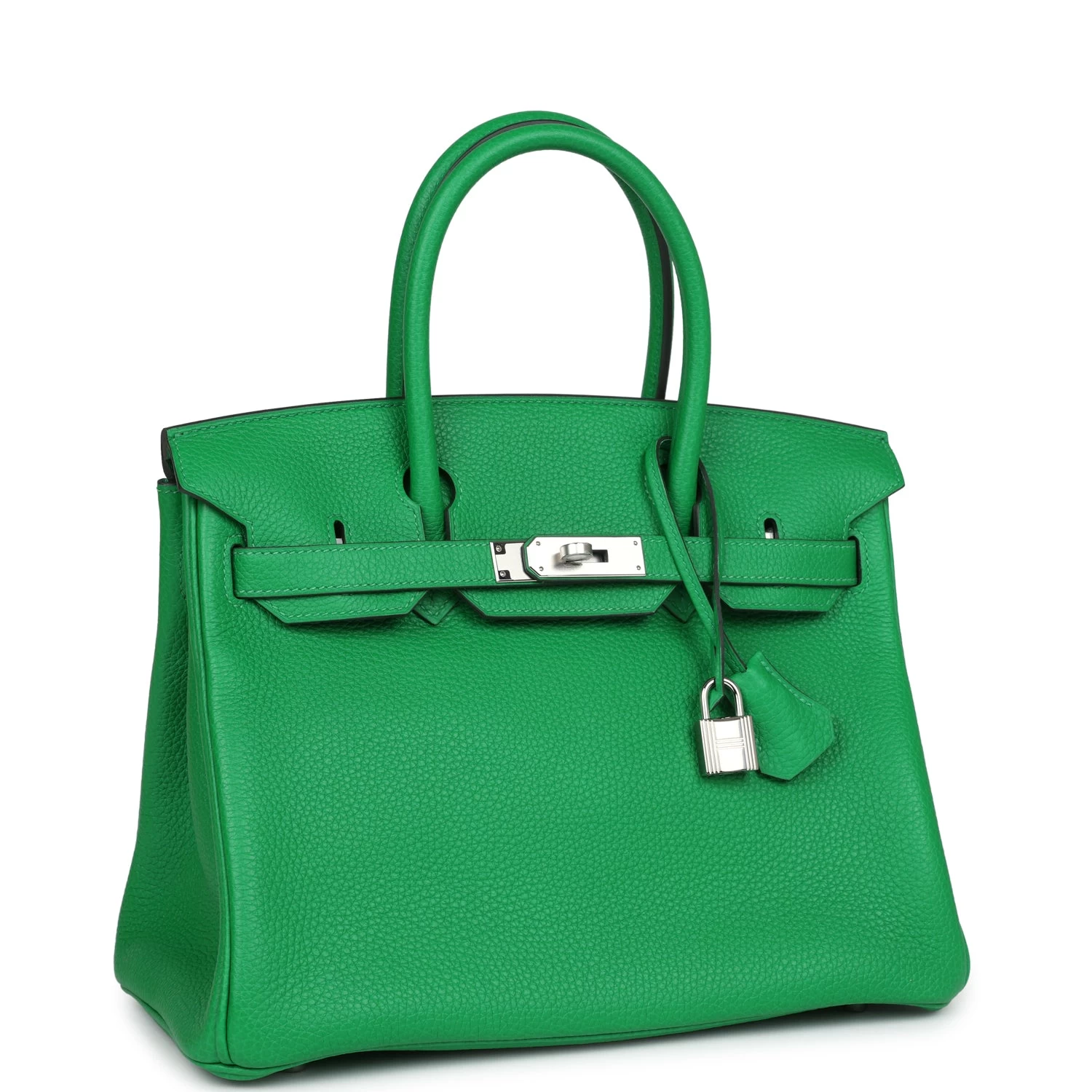 Hermès Pre-owned Hermes Birkin 30 Bambou Clemence Palladium Hardware 4 Hermès Pre-owned Hermes Birkin 30 Bambou Clemence Palladium Hardware - Image 2