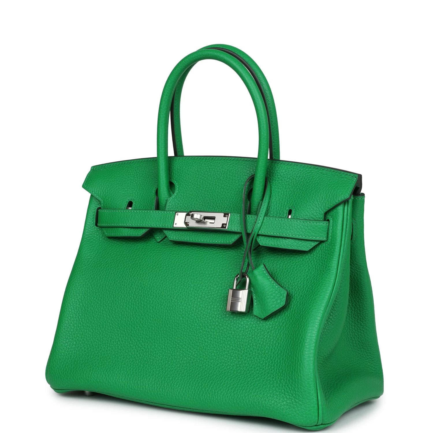Hermès Pre-owned Hermes Birkin 30 Bambou Clemence Palladium Hardware 7 Hermès Pre-owned Hermes Birkin 30 Bambou Clemence Palladium Hardware - Image 5