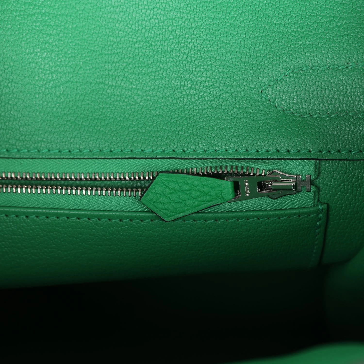 Hermès Pre-owned Hermes Birkin 30 Bambou Clemence Palladium Hardware 11 Hermès Pre-owned Hermes Birkin 30 Bambou Clemence Palladium Hardware - Image 9