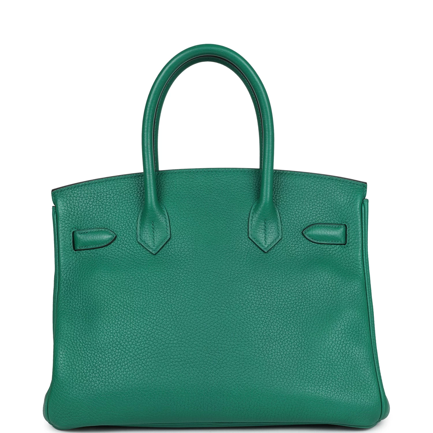 Hermès Pre-Owned Hermes Birkin 30 Vert Vertigo Clemence Palladium Hardware 6 Hermès Pre-Owned Hermes Birkin 30 Vert Vertigo Clemence Palladium Hardware - Image 4