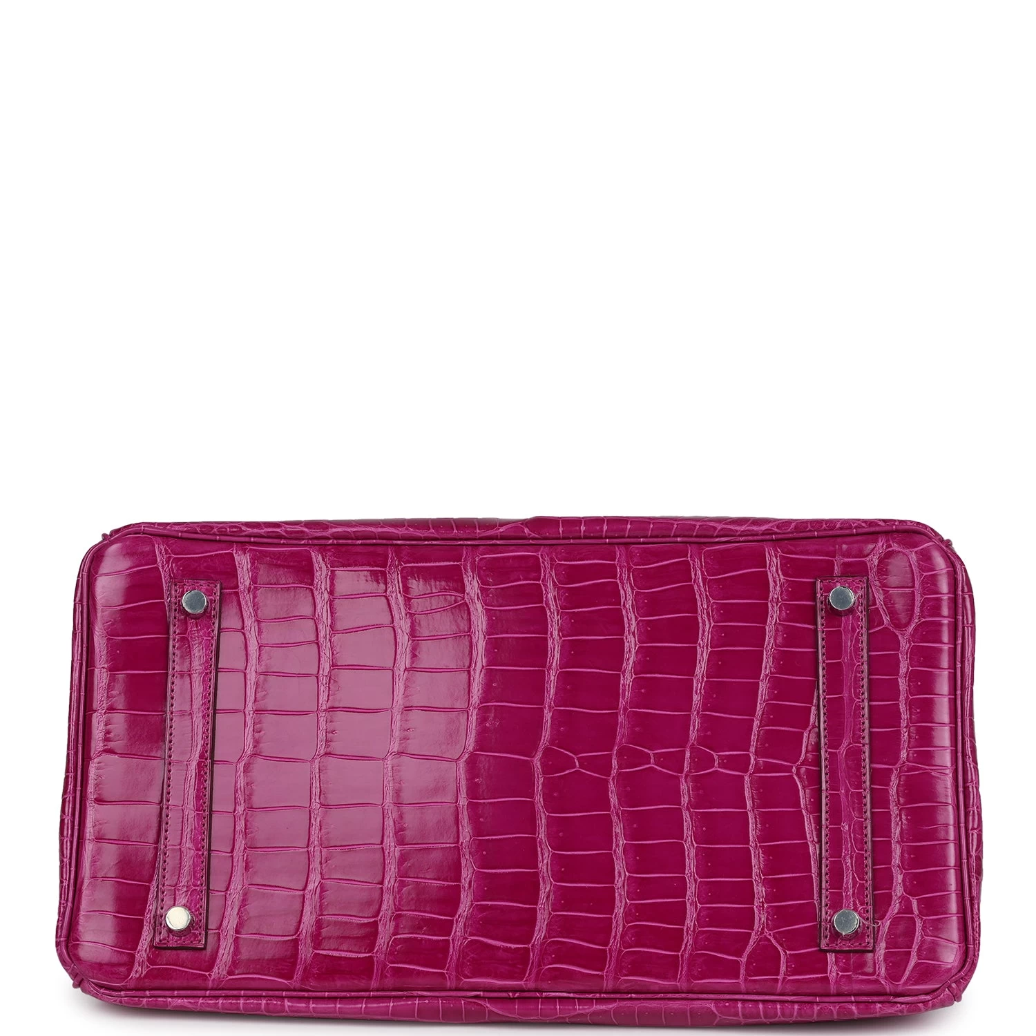 Hermès Hermes Birkin 35 Rose Sheherazade Shiny Porosus Crocodile Palladium Hardware 8 Hermès Hermes Birkin 35 Rose Sheherazade Shiny Porosus Crocodile Palladium Hardware - Image 6