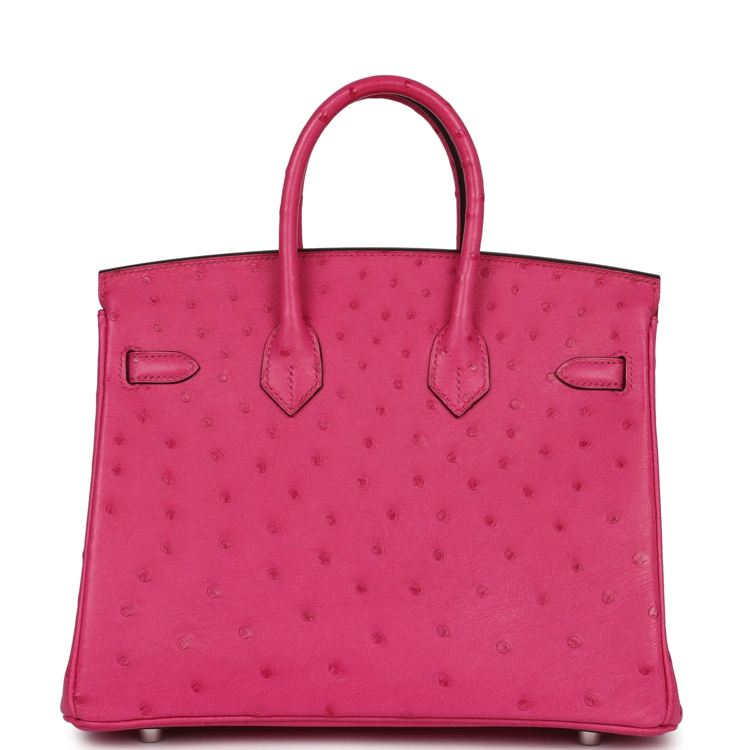 Hermès Hermes Birkin 25 Rose Tyrien Ostrich Palladium Hardware 6 Hermès Hermes Birkin 25 Rose Tyrien Ostrich Palladium Hardware - Image 4