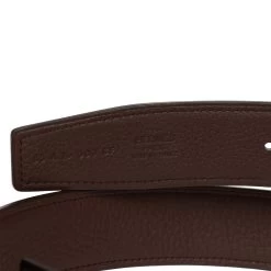 Hermès Hermes 32mm Reversible Black/Chocolate Constance H Belt 85cm Gold Buckle 9 Hermès Hermes 32mm Reversible Black/Chocolate Constance H Belt 85cm Gold Buckle -Online Bag Store H BT 070522 1 04