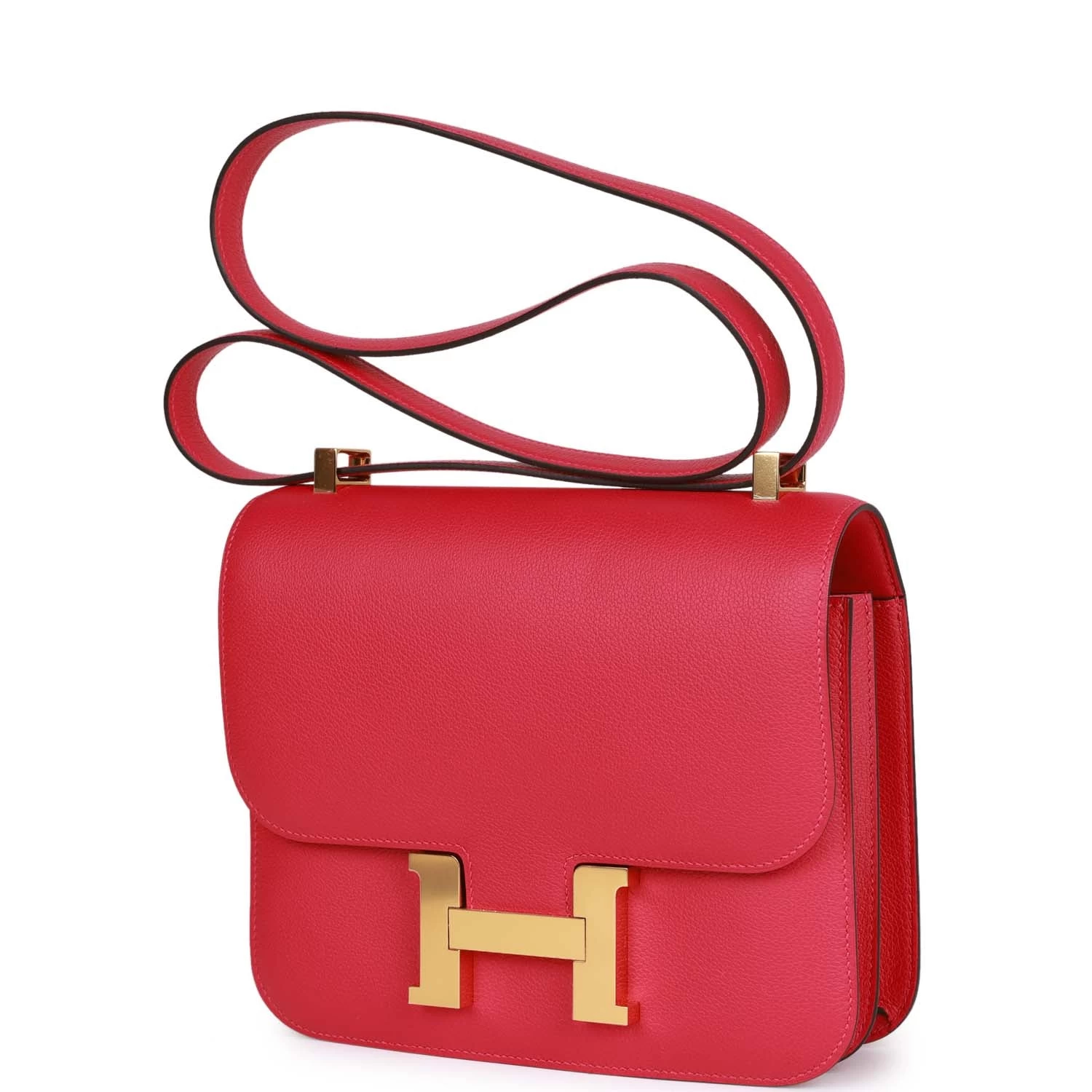Hermès Hermes Constance 24 Framboise Evercolor Gold Hardware 7 Hermès Hermes Constance 24 Framboise Evercolor Gold Hardware - Image 5