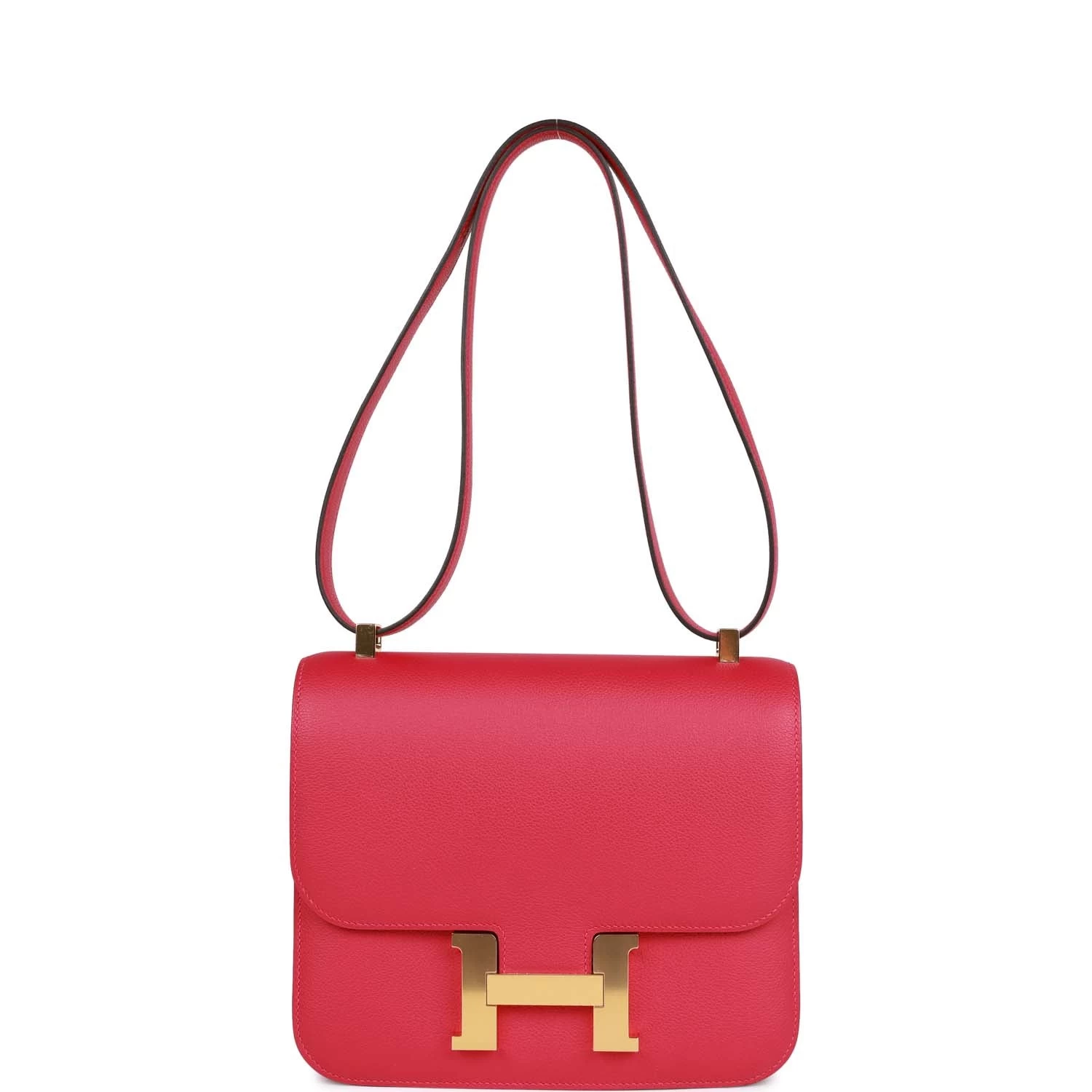 Hermès Hermes Constance 24 Framboise Evercolor Gold Hardware 9 Hermès Hermes Constance 24 Framboise Evercolor Gold Hardware - Image 7