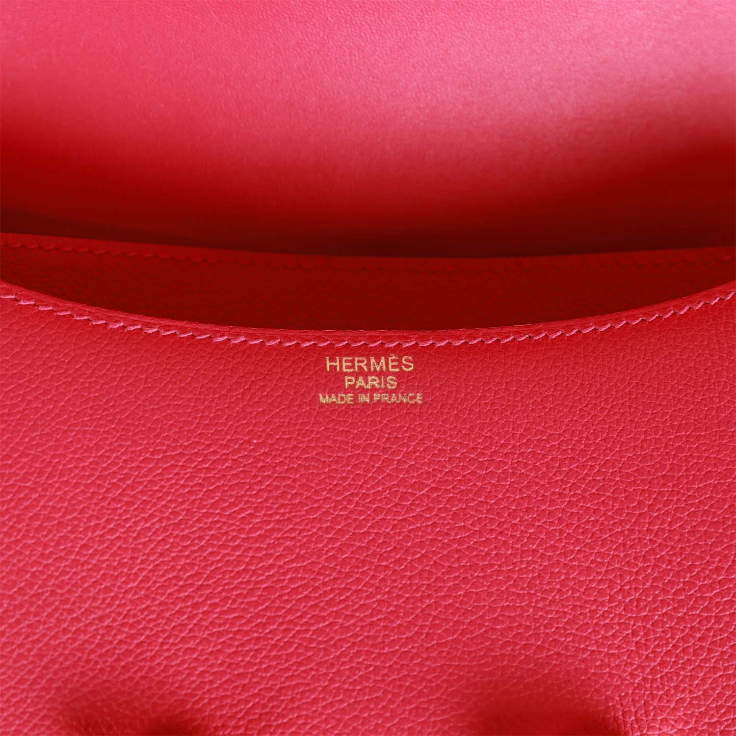Hermès Hermes Constance 24 Framboise Evercolor Gold Hardware 10 Hermès Hermes Constance 24 Framboise Evercolor Gold Hardware - Image 8