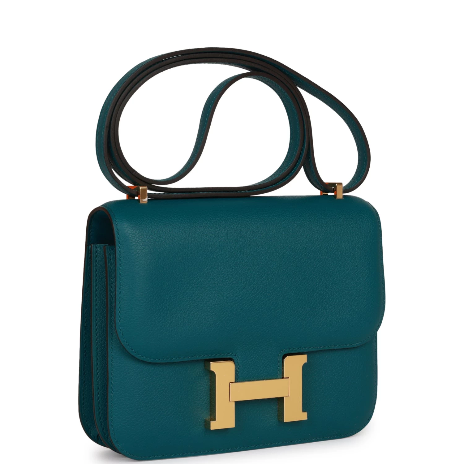 Hermès Hermes Constance 18 Vert Bosphore Evercolor Gold Hardware 4 Hermès Hermes Constance 18 Vert Bosphore Evercolor Gold Hardware - Image 2
