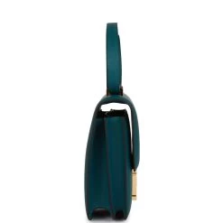 Hermès Hermes Constance 18 Vert Bosphore Evercolor Gold Hardware 13 Hermès Hermes Constance 18 Vert Bosphore Evercolor Gold Hardware -Online Bag Store H C 011623 1 03