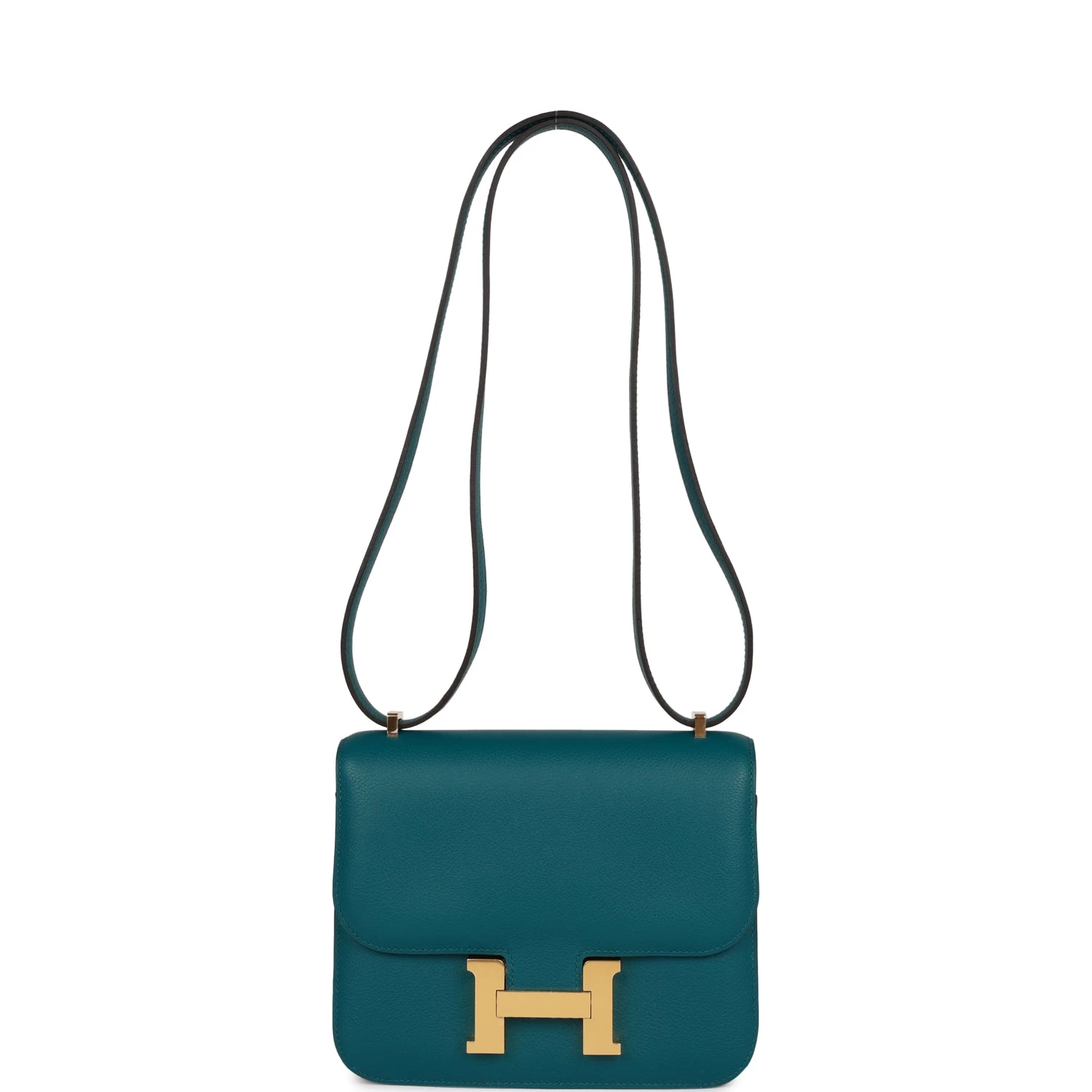 Hermès Hermes Constance 18 Vert Bosphore Evercolor Gold Hardware 9 Hermès Hermes Constance 18 Vert Bosphore Evercolor Gold Hardware - Image 7