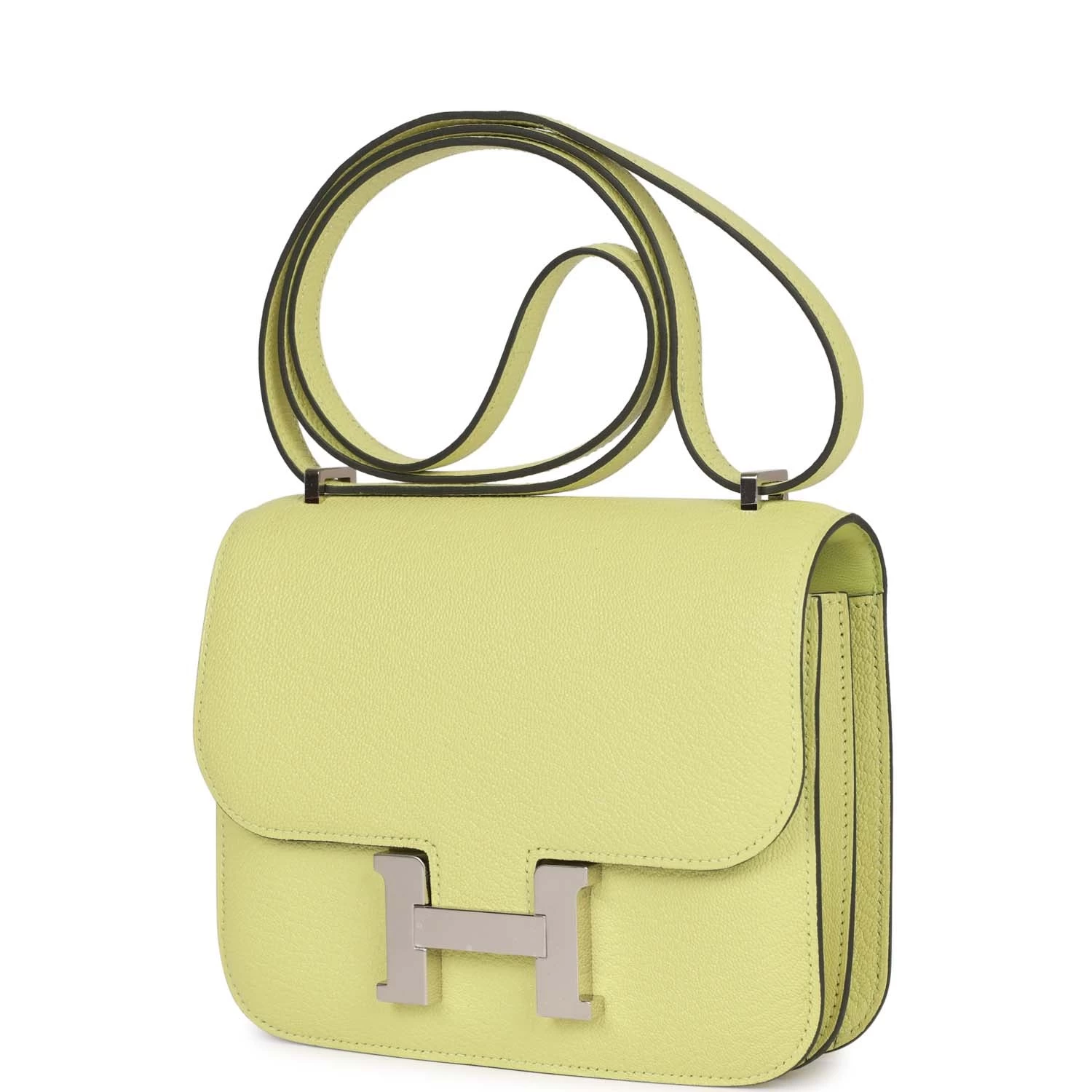 Hermès Hermes Constance 18 Jaune Bourgeon Chevre Palladium Hardware 7 Hermès Hermes Constance 18 Jaune Bourgeon Chevre Palladium Hardware - Image 5