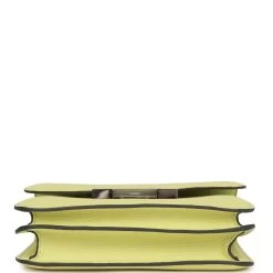 Hermès Hermes Constance 18 Jaune Bourgeon Chevre Palladium Hardware 16 Hermès Hermes Constance 18 Jaune Bourgeon Chevre Palladium Hardware -Online Bag Store H C 012723 1 06