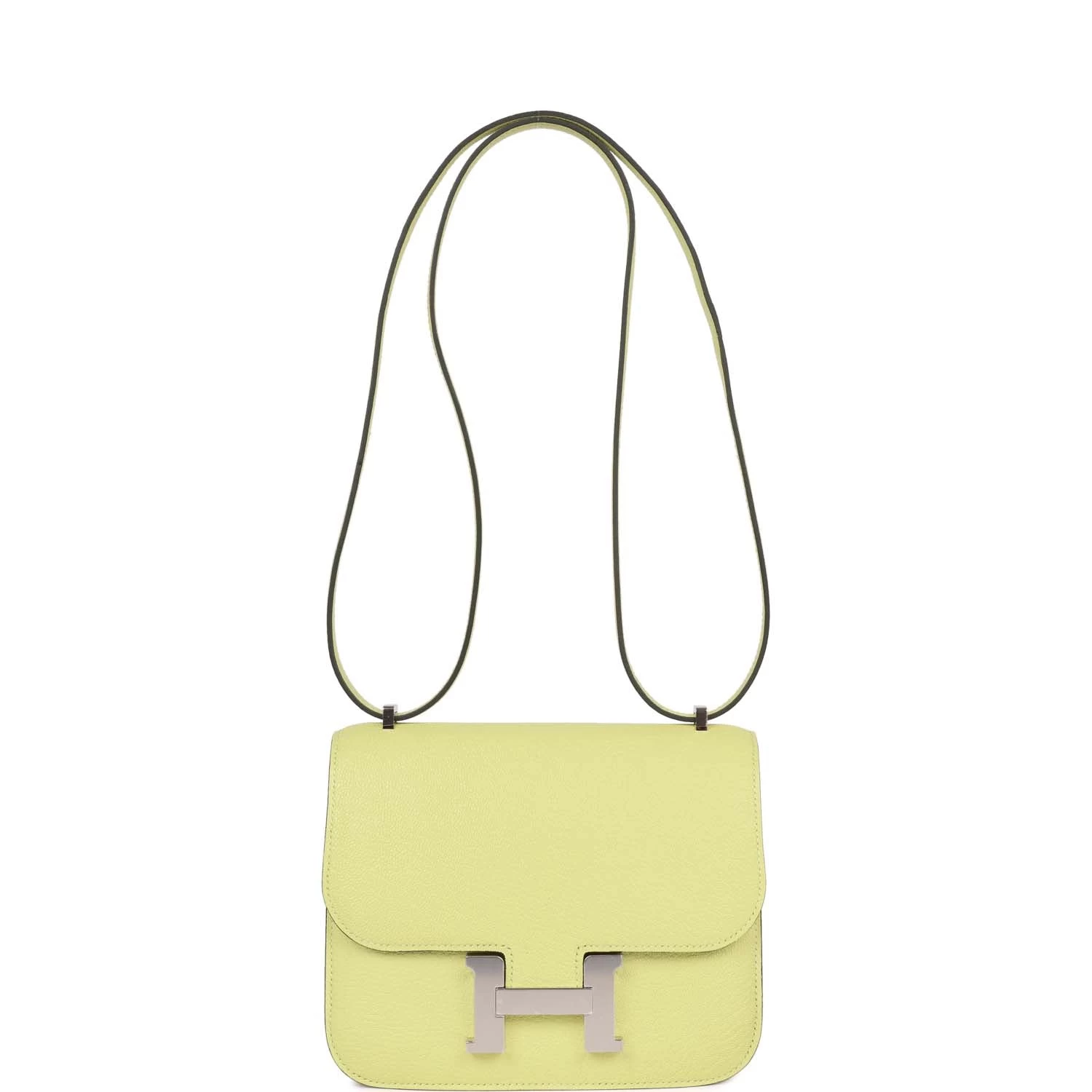 Hermès Hermes Constance 18 Jaune Bourgeon Chevre Palladium Hardware 9 Hermès Hermes Constance 18 Jaune Bourgeon Chevre Palladium Hardware - Image 7
