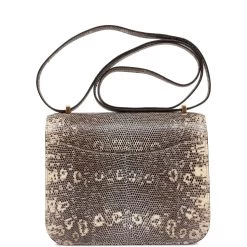 Hermès Hermes Mini Constance 18 Ombre Lizard Varanus Salvator Gold Hardware -Online Bag Store H C 080922 2 NU 05