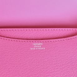 Hermès Hermes Constance 18 Magnolia Chevre Palladium Hardware -Online Bag Store H C 081722 3 08