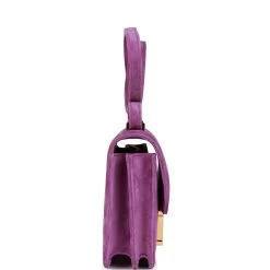 Hermès Hermes Constance 18 Violet Doblis Gold Hardware -Online Bag Store H C 090622 1 03