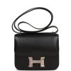 Hermès Hermes Constance 18 Black Tadelakt And Lizard Gold Hardware -Online Bag Store H C 091522 1 AT 01