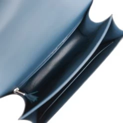 Hermès Hermes Constance 24 Tri-Color Black, Bleu Baltique And Vert Rousseau Shiny Alligator Palladium Hardware -Online Bag Store H C 100422 3 SS 08