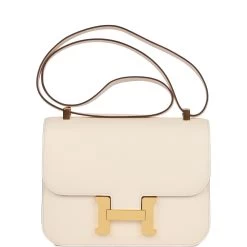 Hermès Hermes Constance 1-24 Nata Epsom Gold Hardware