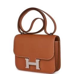 Hermès Hermes Constance 18 Gold Epsom Palladium Hardware 15 Hermès Hermes Constance 18 Gold Epsom Palladium Hardware -Online Bag Store H C 110822 1 05