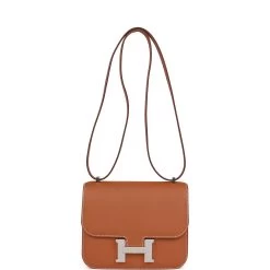 Hermès Hermes Constance 18 Gold Epsom Palladium Hardware 17 Hermès Hermes Constance 18 Gold Epsom Palladium Hardware -Online Bag Store H C 110822 1 07