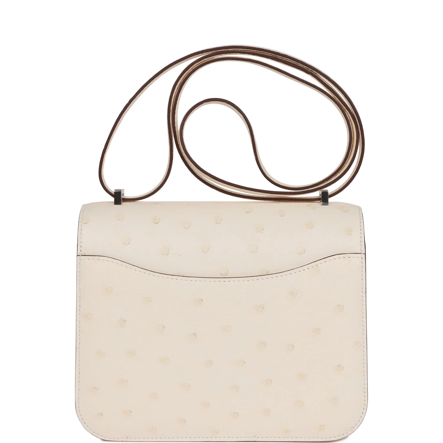 Hermès Hermes Constance 18 Nata Ostrich Palladium Hardware 6 Hermès Hermes Constance 18 Nata Ostrich Palladium Hardware - Image 4
