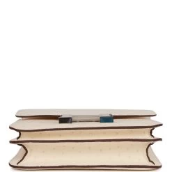 Hermès Hermes Constance 18 Nata Ostrich Palladium Hardware 16 Hermès Hermes Constance 18 Nata Ostrich Palladium Hardware -Online Bag Store H C 111022 1 06