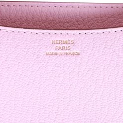 Hermès Hermes Constance 18 Mauve Sylvestre Chevre Rose Gold Hardware -Online Bag Store H C 112122 1 08