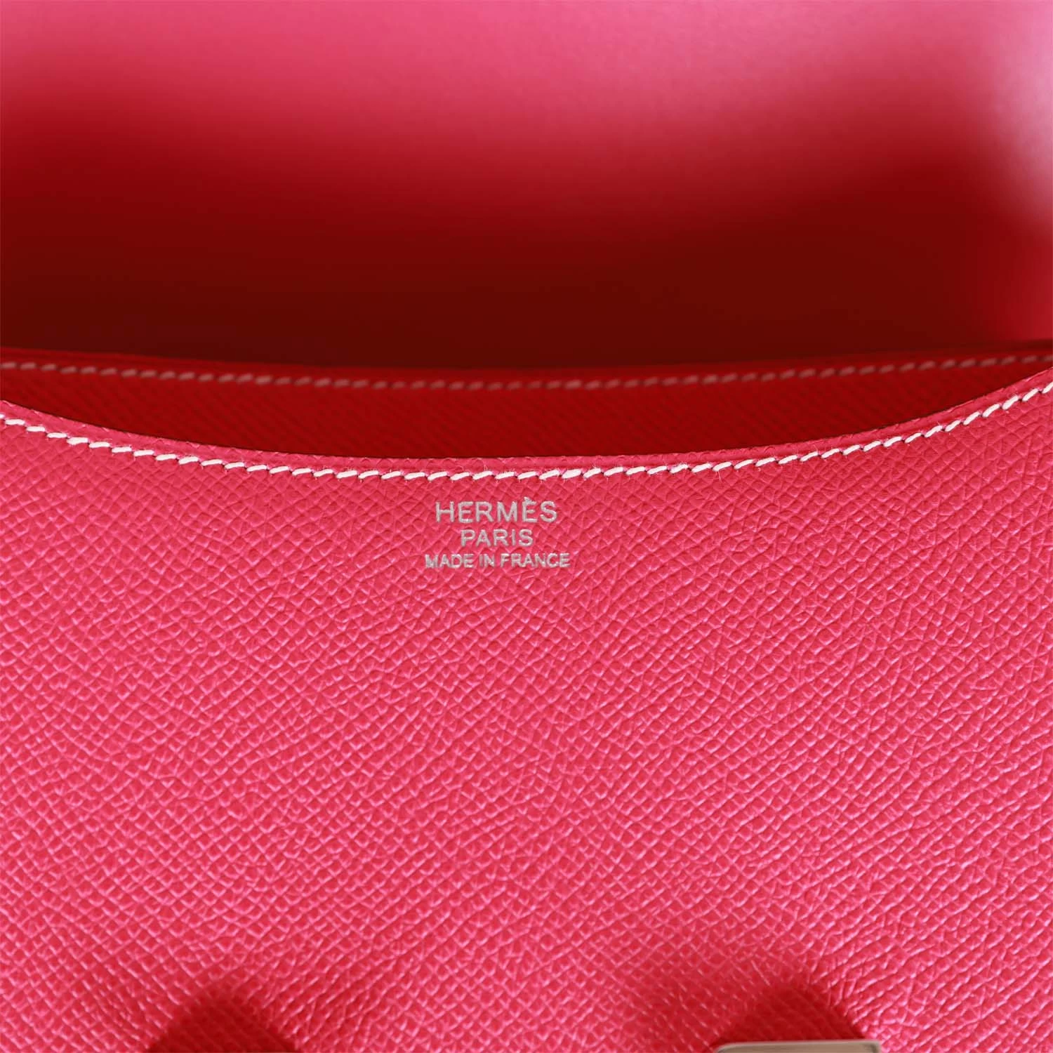 Hermès Hermes Constance 24 Rose Tyrien Epsom Palladium Hardware 10 Hermès Hermes Constance 24 Rose Tyrien Epsom Palladium Hardware - Image 8