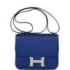 Hermès Hermes Constance 18 Bleu Electric Chevre Palladium Hardware -Online Bag Store H C 230414 2 01