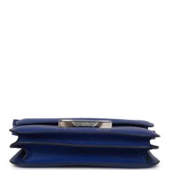 Hermès Hermes Constance 18 Bleu Electric Chevre Palladium Hardware -Online Bag Store H C 230414 2 06