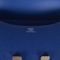 Hermès Hermes Constance 18 Bleu Electric Chevre Palladium Hardware -Online Bag Store H C 230414 2 08
