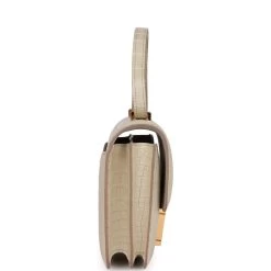 Hermès Hermes Constance 18 Beton Matte Alligator Gold Hardware -Online Bag Store H C 230428 2 LY 04