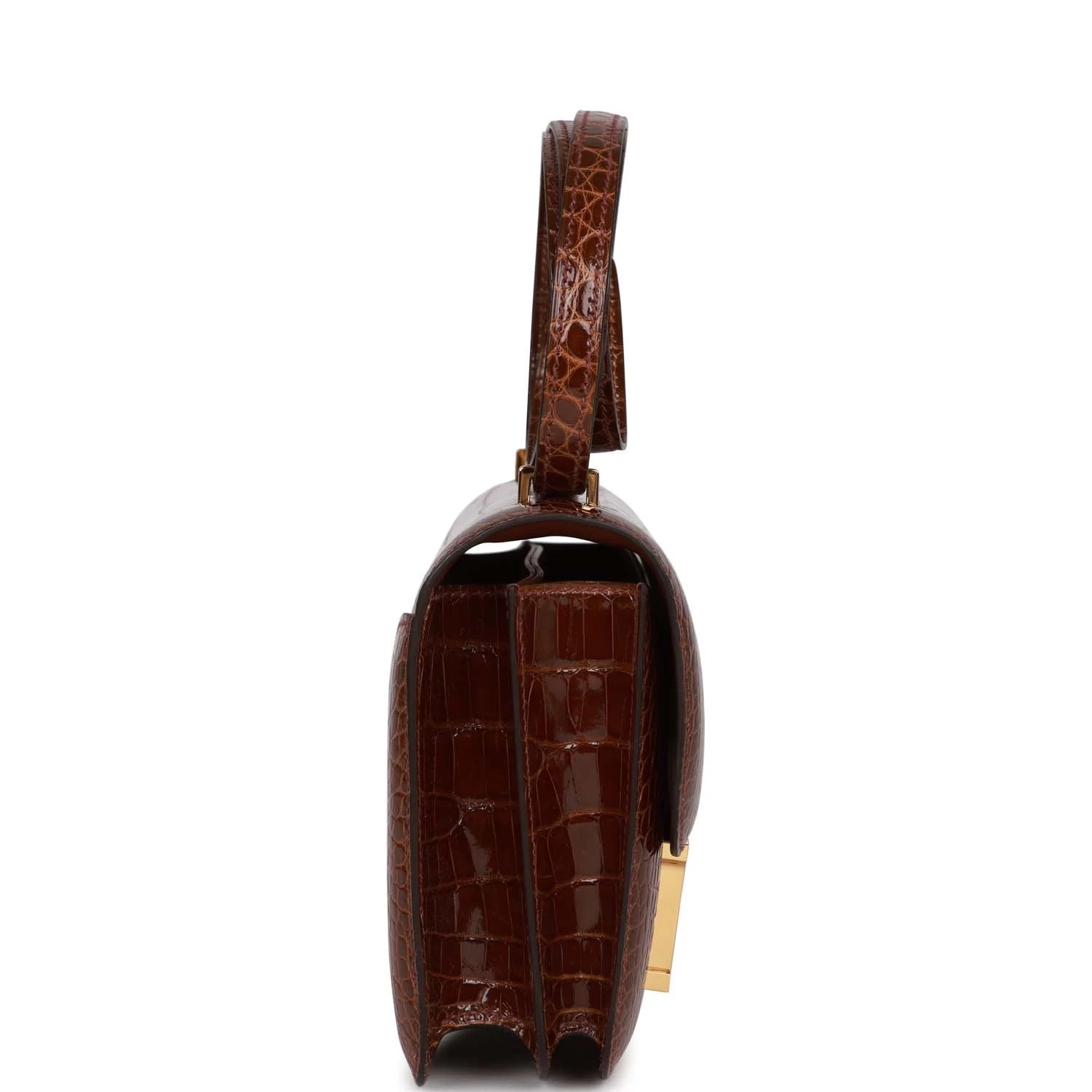 Hermès Hermes Constance 18 Miel Shiny Alligator Gold Hardware 5 Hermès Hermes Constance 18 Miel Shiny Alligator Gold Hardware - Image 3