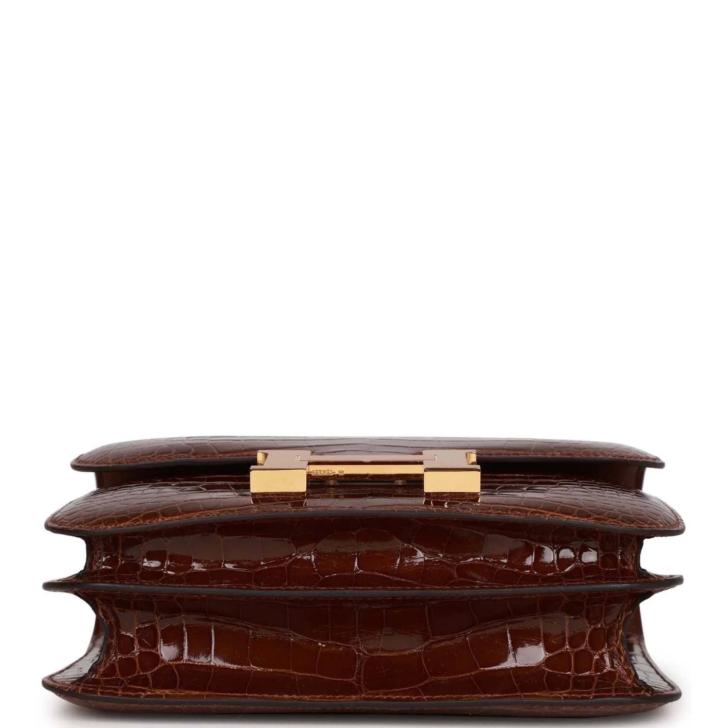Hermès Hermes Constance 18 Miel Shiny Alligator Gold Hardware 8 Hermès Hermes Constance 18 Miel Shiny Alligator Gold Hardware - Image 6
