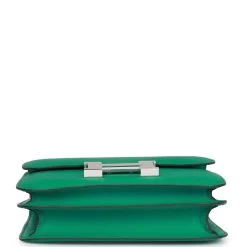Hermès Hermes Constance 18 Vert Jade Epsom Palladium Hardware -Online Bag Store H C 230626 1 06