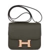 Hermès Hermes Constance 18 Vert De Gris Epsom Rose Gold Hardware -Online Bag Store H C 230726 1 16